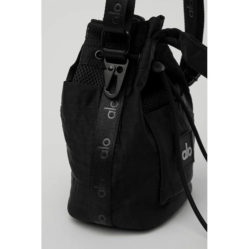 Alo Yoga アローヨガショルダーバッグ ポーチ ナイロン BK/BR[並行輸入