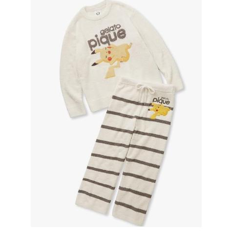 gelato pique(ジェラート ピケ) ベビモコプルオーバー&ロングパンツ