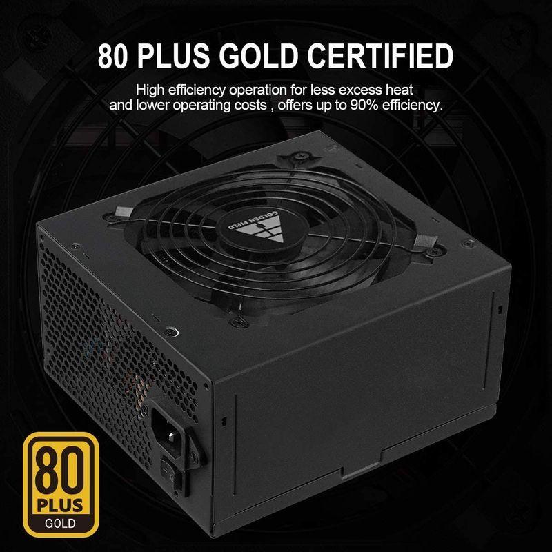 GOLDEN FIELD GPG 550W PC電源ユニット 80PLUS GOLD認証 フルモジュラー 高効率高耐久 ATX電源ユニット PLUS FIELD GPG 550W PC電源ユニット 80PLUS GOLD認証 フルモジュラー 高効率高耐久 ATX電源ユニット