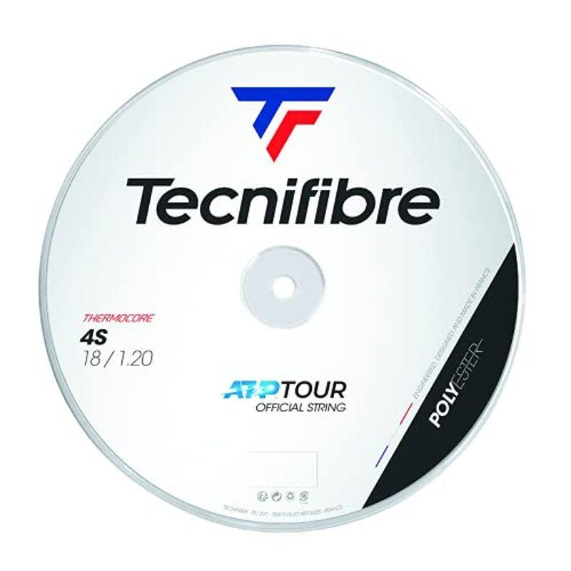 テクニファイバー(Tecnifibre) 硬式テニス ガット 4エス 200m ブラック 1.25mm TFR406