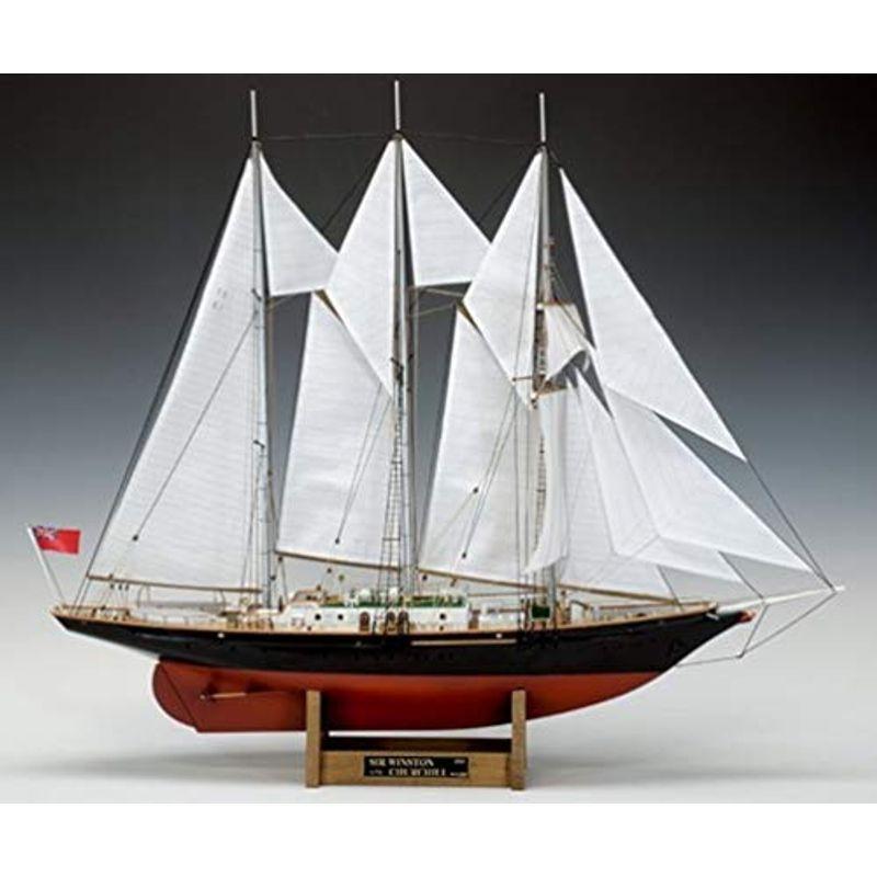 ウッディジョー 1/75 サー・ウィンストン・チャーチル 木製模型 組み立てキット 4560134351653