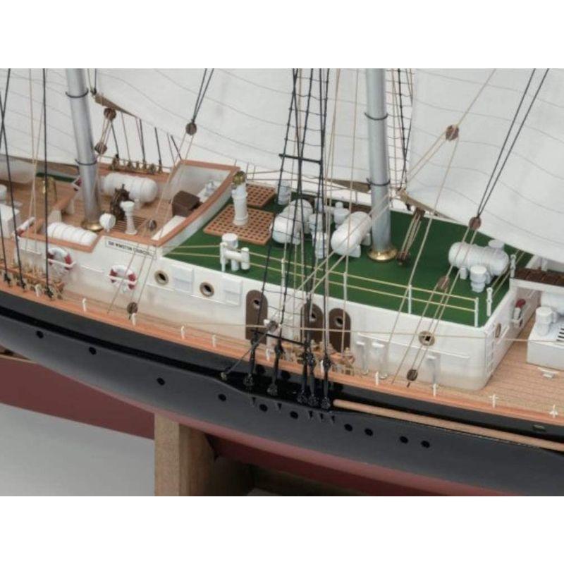 匿名配送 ウッディジョー 1/75 サー・ウィンストン・チャーチル 木製模型 組み立てキット 4560134351653 【F3349359496】(17217円)