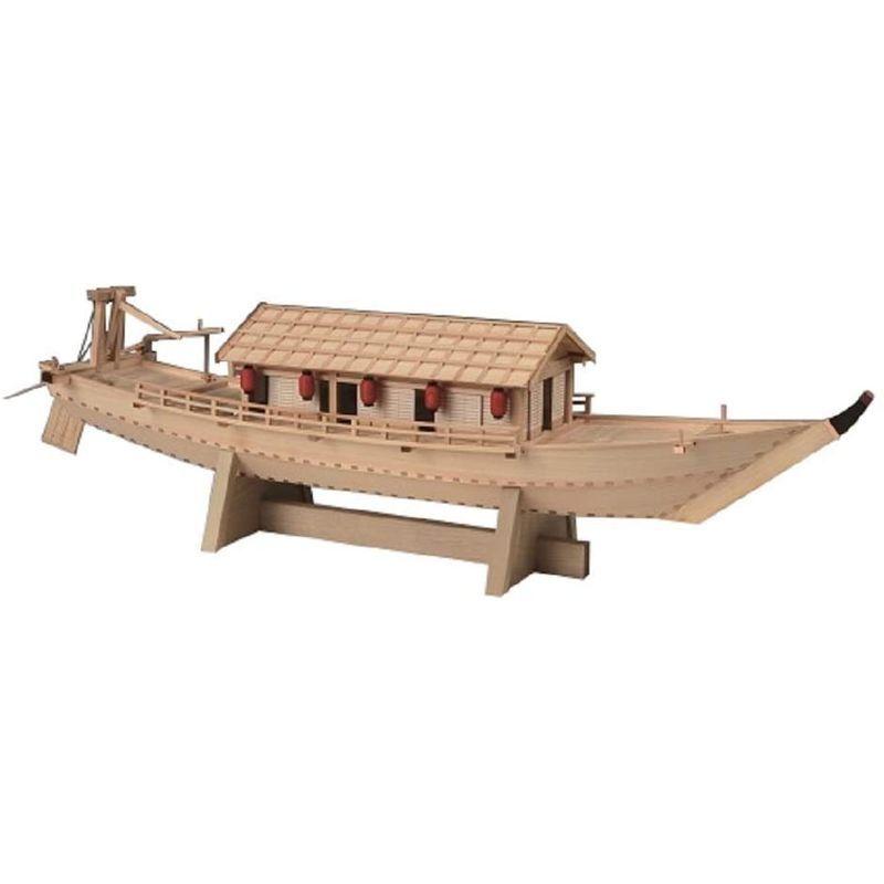 ウッディジョー 1/24 和船 屋形船 やかたぶね 木製模型 組立キット 1/24 和船 屋形船 やかたぶね 木製模型 組立キット