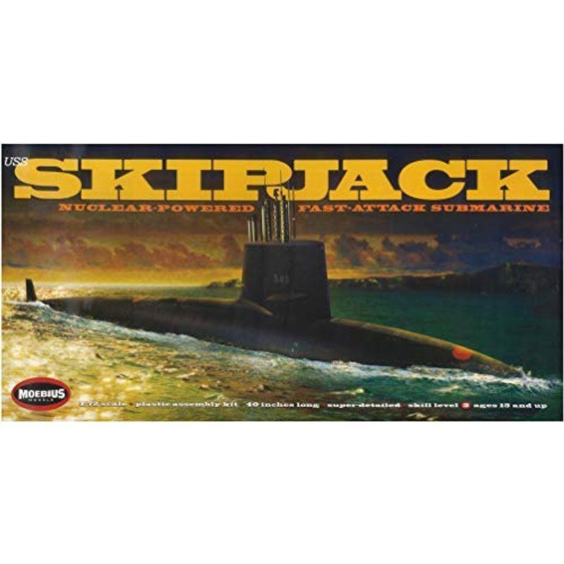 メビウスモデル 1/72 アメリカ海軍 原子力潜水艦 USS スキップジャック プラモデル