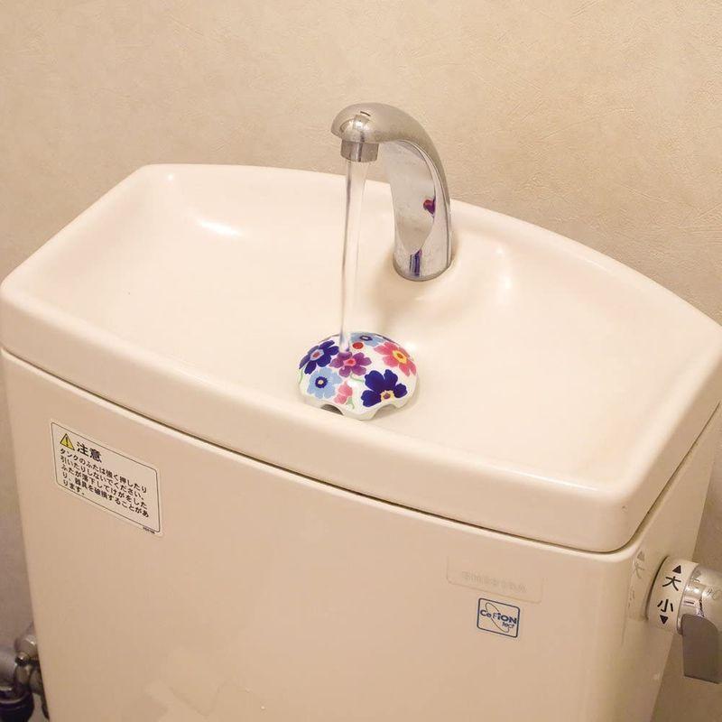 公式ショップ有田陶芸 有田焼排水口カバー 抗菌加工 アンブレラ ポピー 浴室用具 有田焼 排水口カバー 桜 ID-52-3
