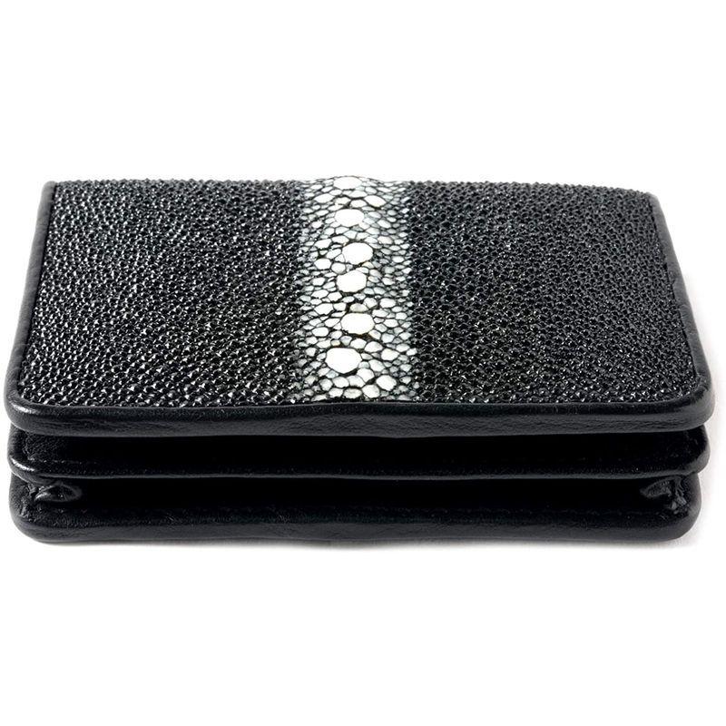 エスクラフト (S-CRAFT) エイ革名刺入れ/カードケースMark IV Blackエイ革 エイ皮 名刺 カード ガルーシャ スティング CRAFT エイ革名刺入れ/カードケースMark IV Blackエイ革 エイ皮 名刺 カード ガルーシャ スティング