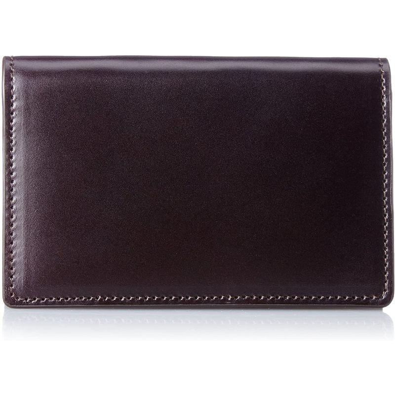 ミカド 名刺入れ・カードケース アニリンコードバン シリーズ チョコ 名刺入れ カードケース アニリンコードバン シリーズ チョコ