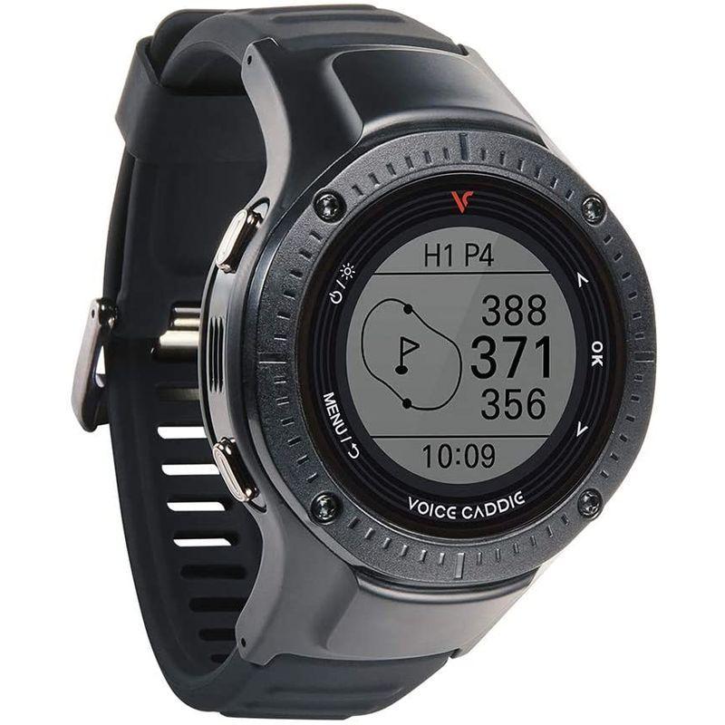 【ほぼ未使用】 voice caddie(ボイスキャディ) ゴルフナビ ゴルフGPS 腕時計タイプ G3 距離測定器 ブラック 【2265935202】(11648円)