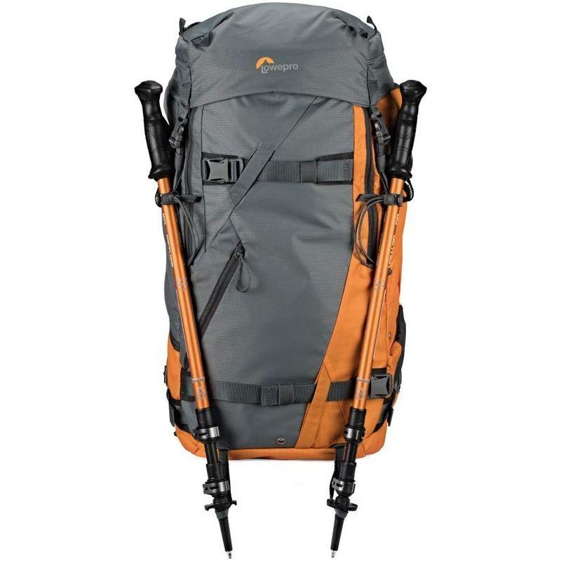 Lowepro カメラバッグ パウダー BP500AW グレー/オレンジ 51L レインカバー付属 LP37230-PWW 0cm カメラバッグ パウダー BP500AW グレー/オレンジ 51L レインカバー付属 LP37230 PWW
