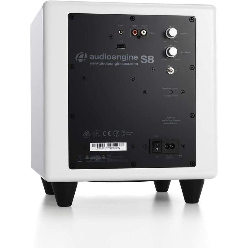 中古品 国内正規品Audioengine オーディオエンジン S8 パワードサブウーファー (ホワイト) 【7730747218】(27375円)