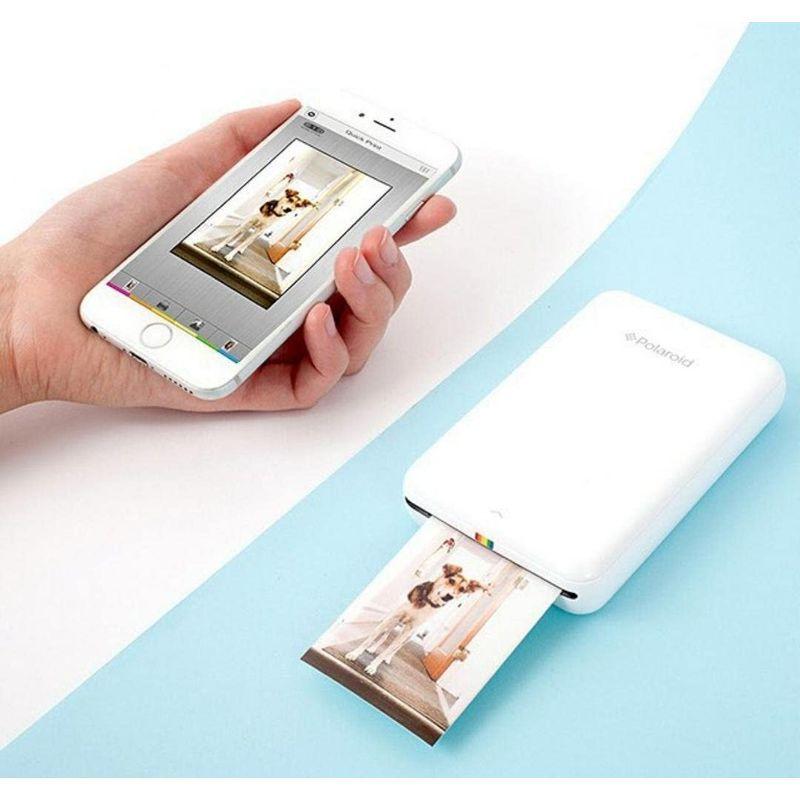 Polaroid ZIP Mobile Printer White POLMP01W | mirarack.com.br