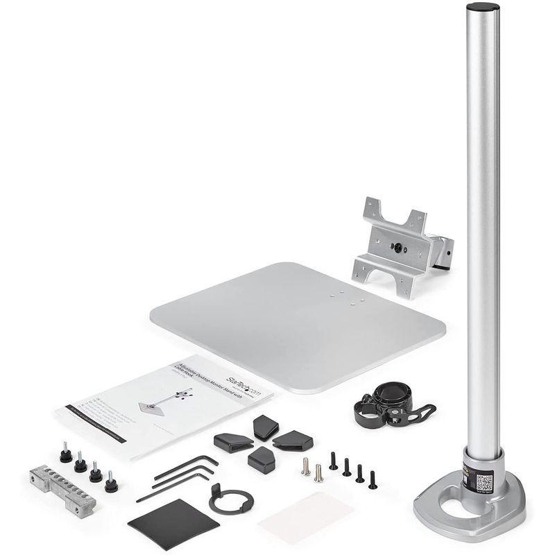 StarTech.com シングル液晶モニタースタンド 角度と高さの調整に対応 12?34インチVESA規格モニタ対応 プレミアム スチール com シングル液晶モニタースタンド 角度と高さの調整に対応 34インチVESA規格モニタ対応 プレミアム スチール