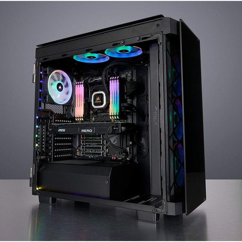 Corsair Obsidian 500D RGB SE ミドルタワー型PCケース RGBファン搭載モデル CS7305 CC-901113 Obsidian 500D RGB SE ミドルタワー型PCケース RGBファン搭載モデル CS7305 CC