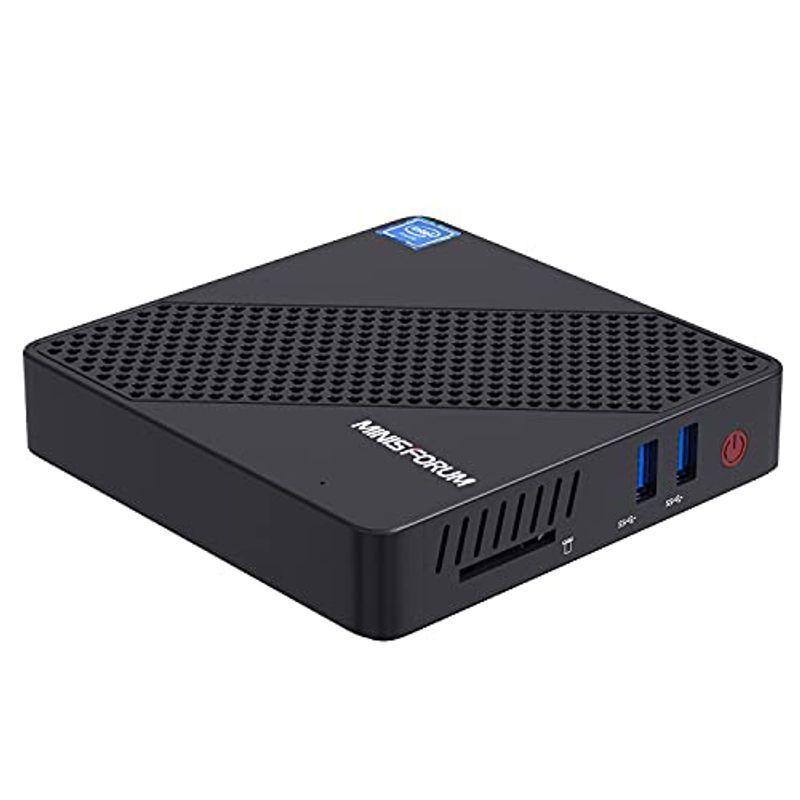 MINISFORUM N40ミニPC インテルCeleron N4020 最大2.8GHz DDR4 4GB 64GB ファンレス パソコン