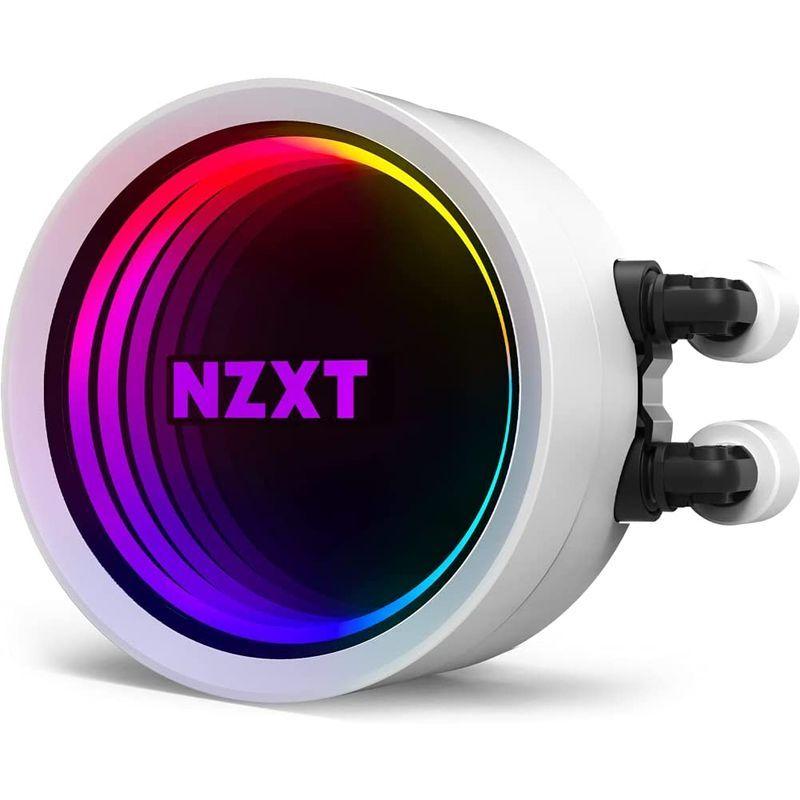 NZXT KRAKEN X73 ホワイト 簡易水冷CPUクーラー RGB対応 360mm RL