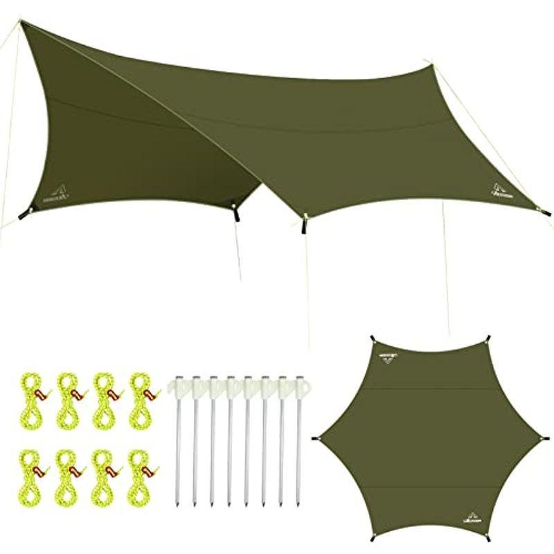 半額クーポン有 Akasoom ヘキサタープ Tcポリコットン 3 3mx3 3m 焚き火可 500mm耐水圧 キャンプタープ 難燃性 防カビ加工 撥水加工 Isee Online Store Yahoo 店 通販 Yahoo ショッピング オリジナル販促 Bikefest Vn