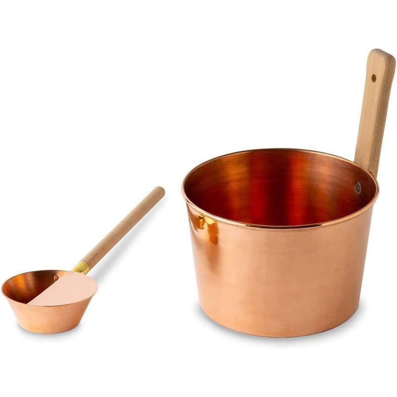 コッパーロウリュ桶 サウナ 桶 コッパー ロウリュ ファイヤーサイド アウトドア キャンプ BBQ 20113 サウナ 桶 コッパー ロウリュ ファイヤーサイド アウトドア キャンプ BBQ