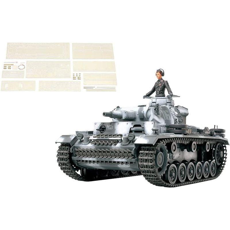 タミヤ 35 スケール限定シリーズ ドイツ陸軍 III号戦車 N型 アベール社製エッチングパーツ 金属砲身付 プラモデル 25159 ミリタリー 