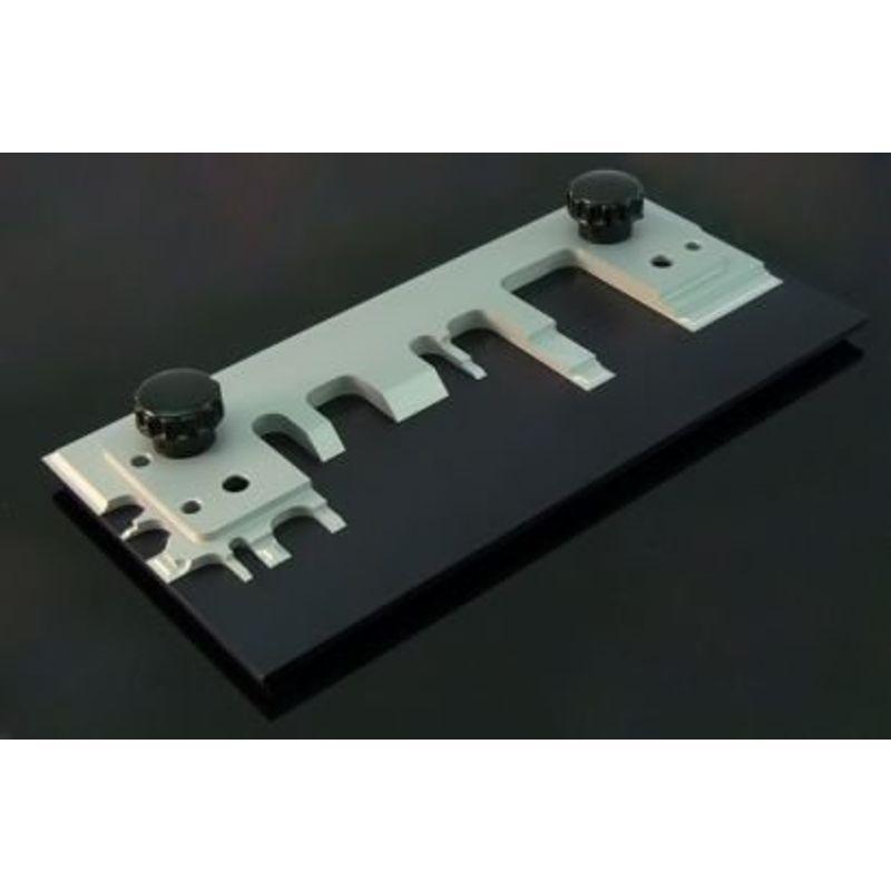 大型 エッチングベンダー 曲げ治具 プラモデル エッチングパーツの曲げ加工に便利 203×100ミリ