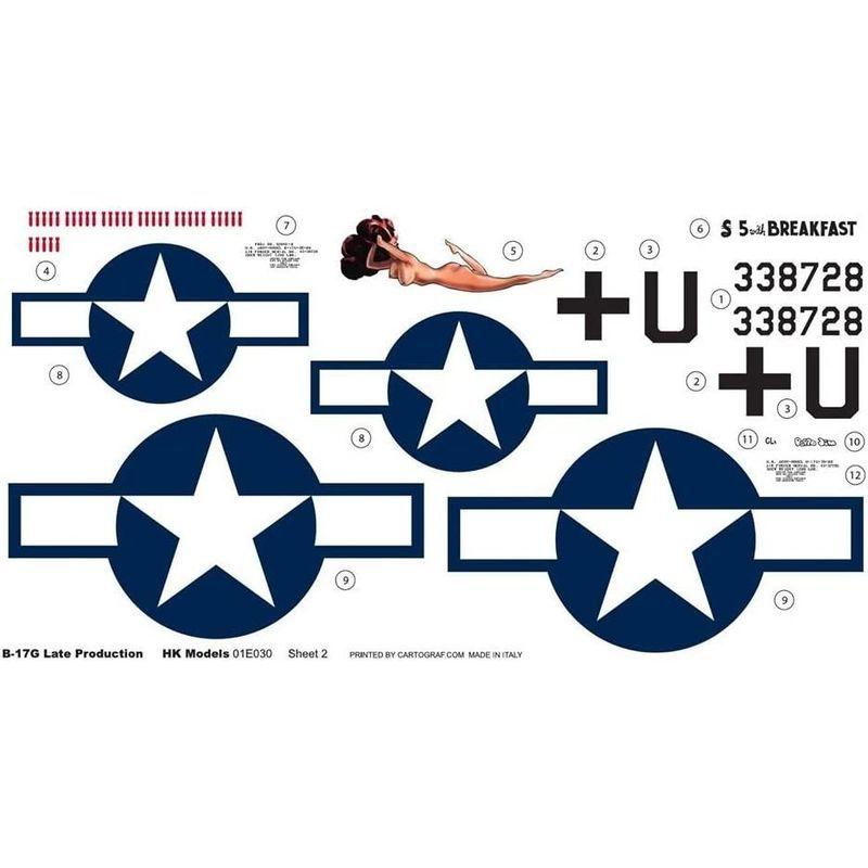 HKモデル 1/32 アメリカ空軍 B-17G フライングフォートレス 爆撃機 プラモデル HMK01E030 HKモデル 1/32 アメリカ空軍 17G フライングフォートレス 爆撃機 プラモデル HMK01E030