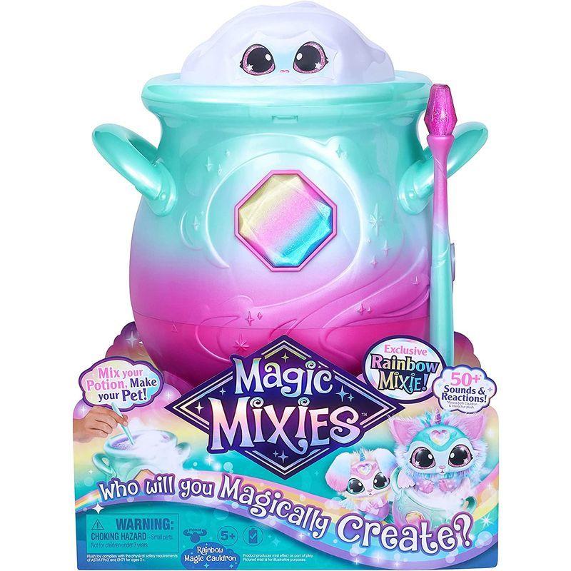 Magic Mixies インタラクティブ8インチ プラッシュトイ 50以上の音と反応 レインボー Mixies インタラクティブ8インチ プラッシュトイ 50以上の音と反応 レインボー