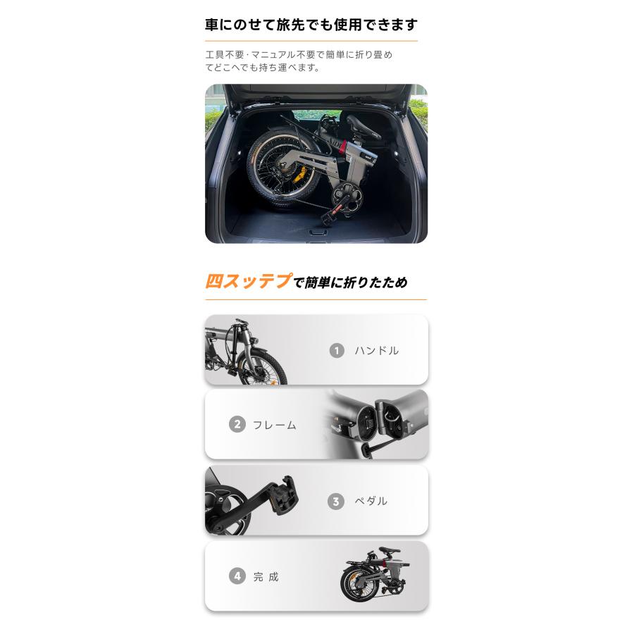 前10名限定価格☆50000円割引】電動自電動自転車 20インチ A3