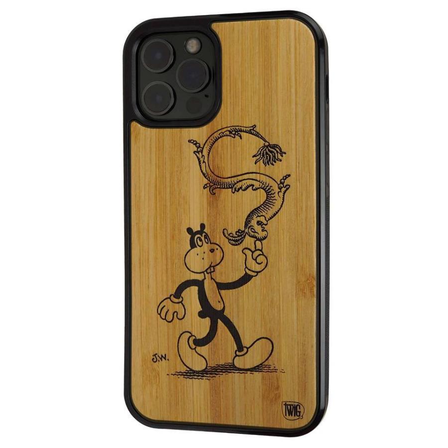 【ネコポス送料無料】【Twig Case】iPhone12/12 Pro/12 Mini リサイクルウッドケース【Balancer-Bamboo】 | iPhone 12