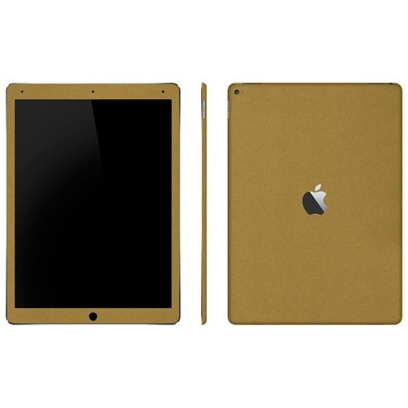 iPad Pro 10.5 メタル調プレミアムスキンシール【ブラッシュドゴールド】 |  | 01