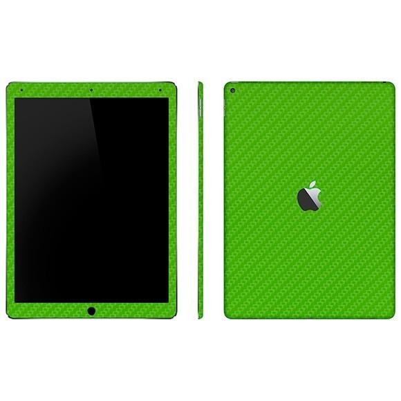 iPad Pro 10.5 カーボン調プレミアムスキンシール【カーボングリーン】 |  | 01
