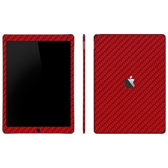 iPad Pro 10.5 カーボン調プレミアムスキンシール【カーボンレッド】 |  | 01