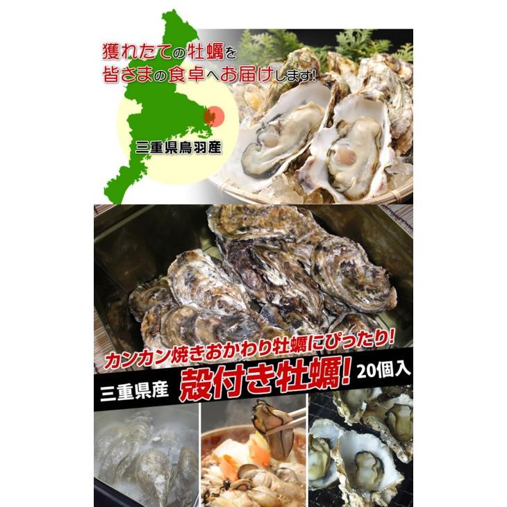 冷凍・おかわりに! 三重県産 殻付牡蠣 加熱用 冷凍 20個|isemaruka|04