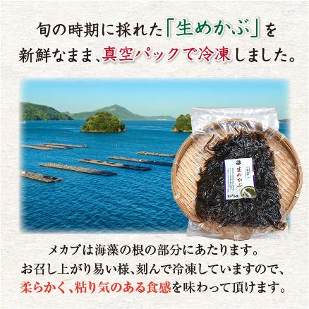 □冷凍 生めかぶ（刻み）100g [めかぶ]（入数：5パック） : まるか