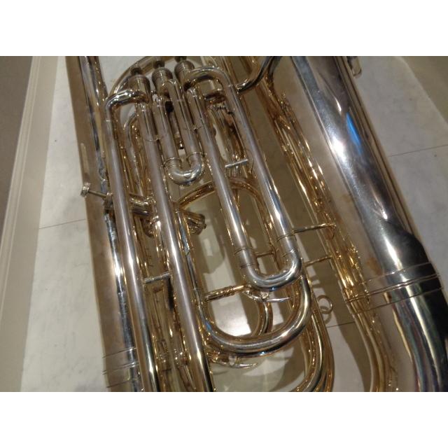 ベッソン Bbチューバ バス BE7094-2 シルバー 中古美品 : イセ