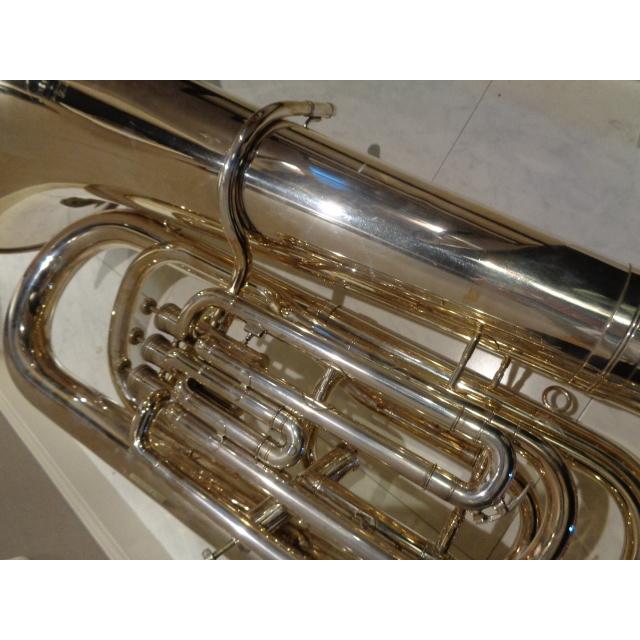 ベッソン Bbチューバ バス BE7094-2 シルバー 中古美品 : イセ