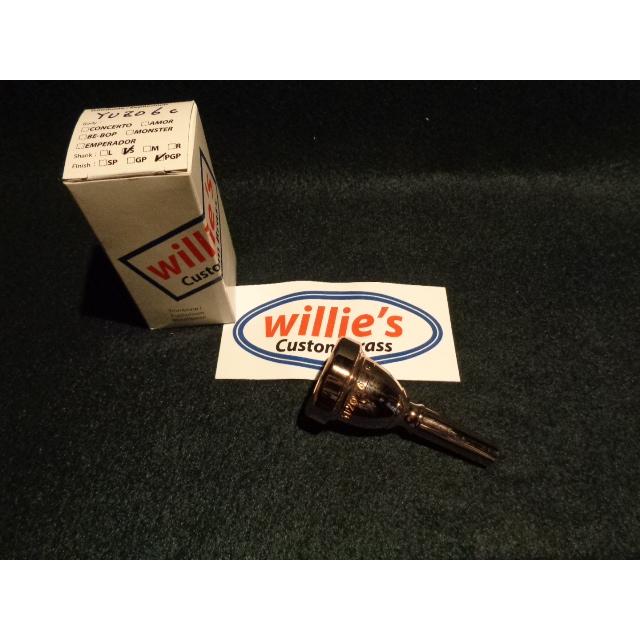 ウィリーズ 細管 YUZO 6c トロンボーン・ユーフォニウム マウスピース  