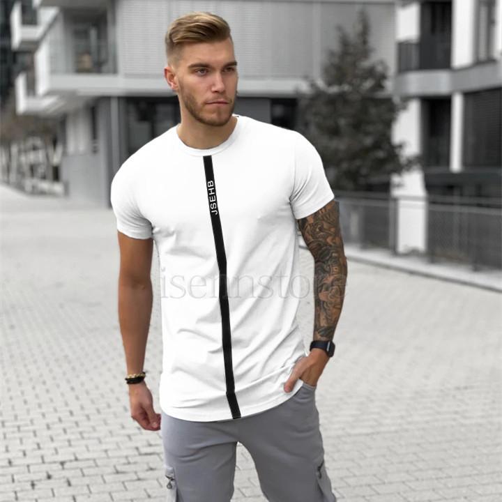 人気 Tシャツ メンズ ロゴ プリント 半袖 トップス カットソー 夏 トレーニングウェア 運動 スポーツ ジム ウエア カジュアル ランニング フィットネスウェア 2133 103 イセンストア 通販 Yahoo ショッピング