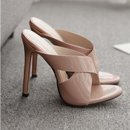 人気 ミュール レディース オフィスサンダル ピンヒール