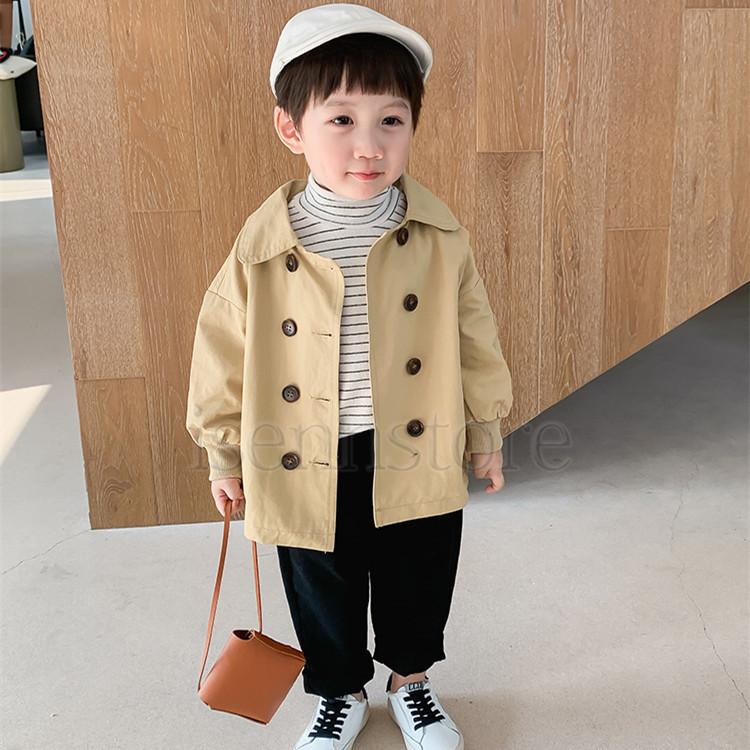 トレンチコート キッズ ベビー服 男の子 春コート スプリングコート アウター 長袖 ダブルボタン ロングコート 子ども服 90 100 110 1 130cm 2133 164 イセンストア 通販 Yahoo ショッピング