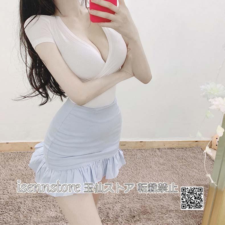 カシュクール Vネック トップス レディース 半袖 Tシャツ セクシー 夏