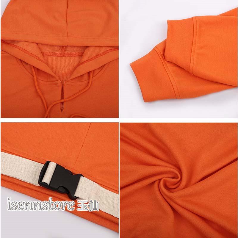 クロップトップ ダンス衣装 フード付き パーカー フーディ 長袖