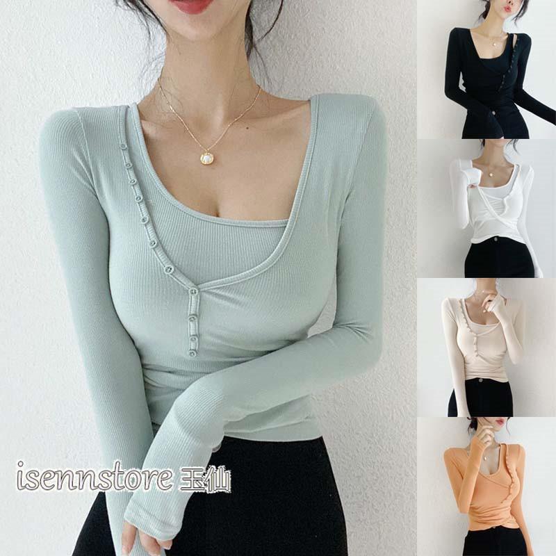 セクシー Uネック タンクトップ+Tシャツ 2点セット レディース 