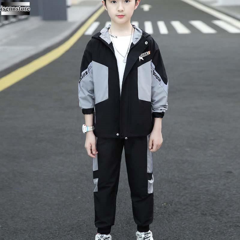 ジャージ 上下 キッズ 男の子 セットアップ スポーツウェア おしゃれ 長袖 ウインドブレーカー パンツ 春秋服 カジュアル ジュニア 運動着 通学 21新作 2133 3262 イセンストア 通販 Yahoo ショッピング