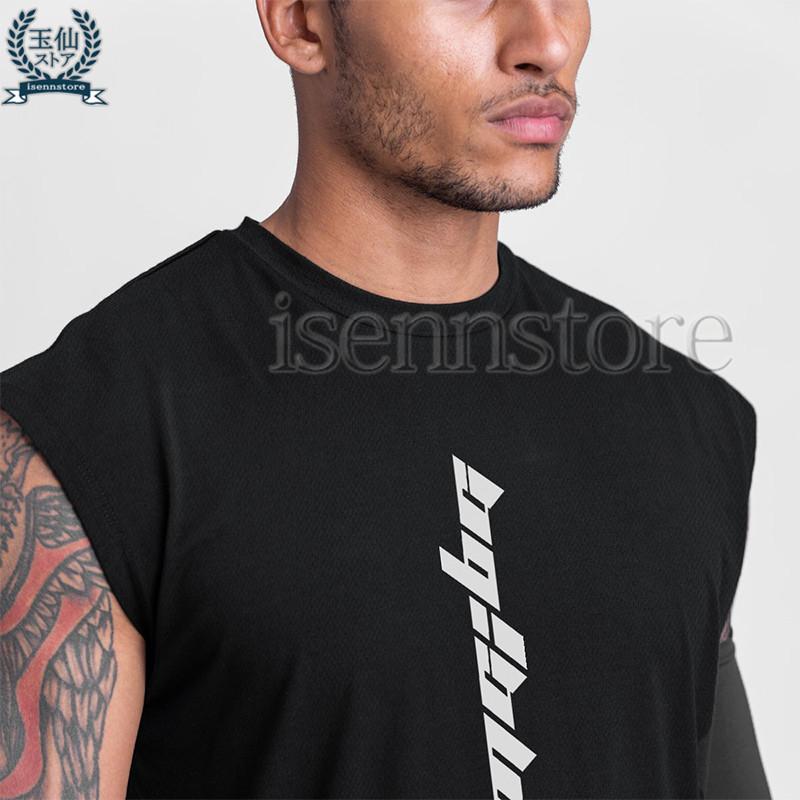 タンクトップ メンズ Tシャツ ノースリーブ トレーニングウェア