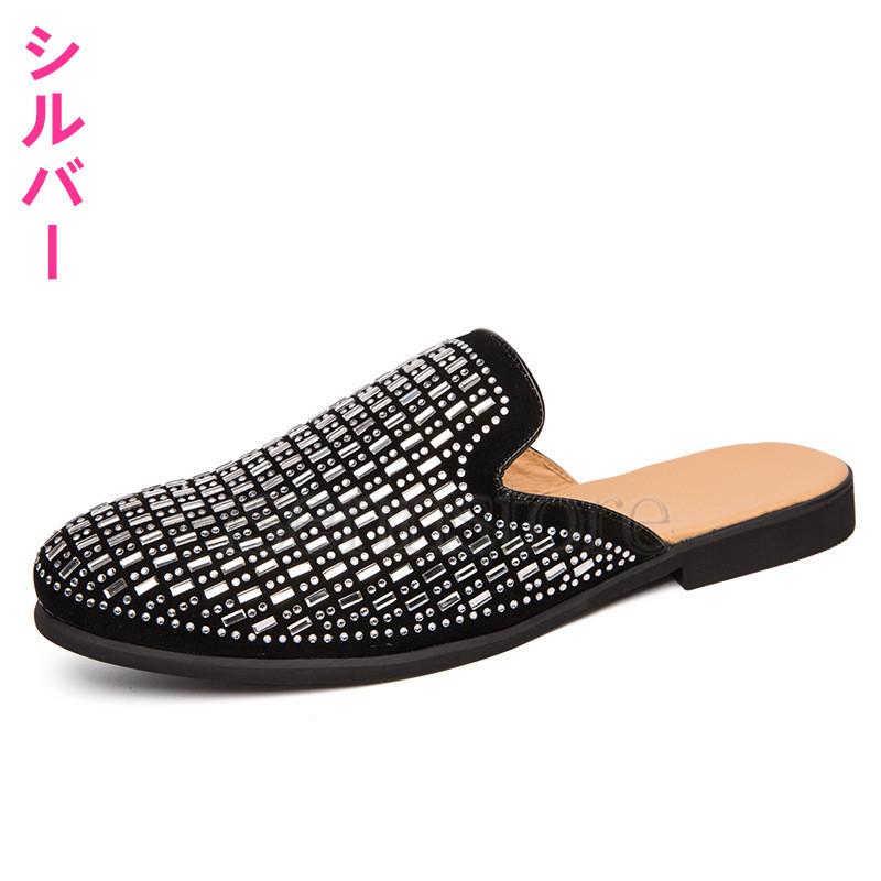 オフィスサンダル ビジネスシューズ メンズ クロッグ サボサンダル