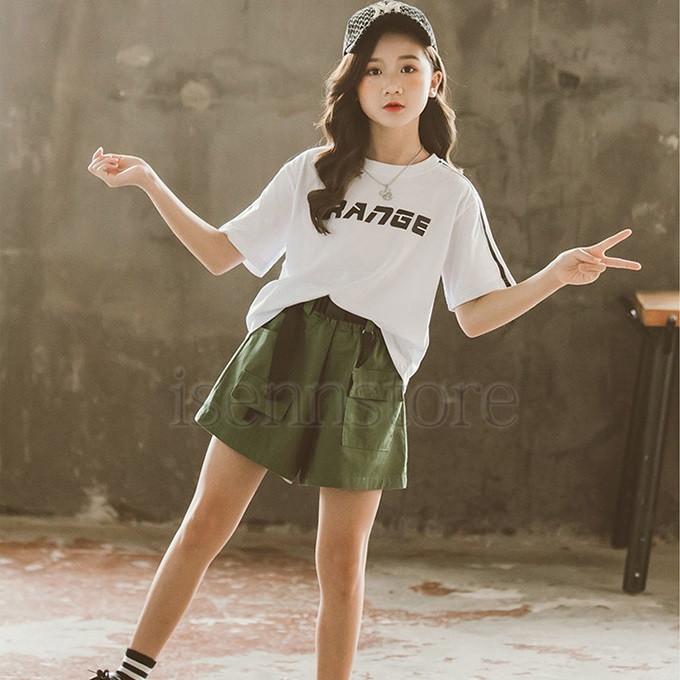 子供服 セットアップ 春夏 おしゃれ 女の子 ジュニア キッズ 上下