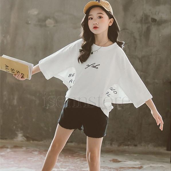女の子　子供服　春夏　49点　まとめ売り　90 95 長袖　半袖　Tシャツ　秋冬 子供服 Tシャツ 女の子 キッズ ジュニア 半袖 ドルマンスリーブ ロゴ