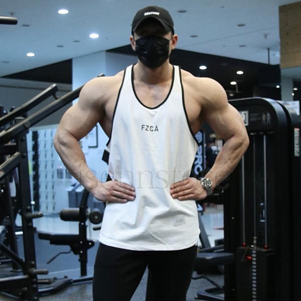 トレーニングウェア メンズ タンクトップ ノースリーブ 筋トレ トップス Tシャツ 袖なし 吸汗 速乾 フィットネス スポーツ ランニングウェア カジュアル 夏 2133 793 イセンストア 通販 Yahoo ショッピング