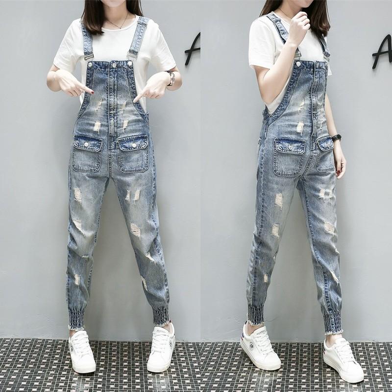 デニムジーンズ レディース ファッション サロペット デニム オールインワン つなぎ ヴィンテージ ダメージ ジーンズ ジーパン サロペット パンツ テーパード Aug 3446 イセンストア 通販 Yahoo ショッピング