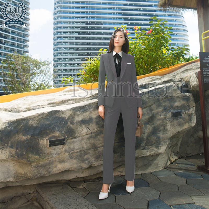 スーツ フォーマル セットアップ レディース 事務服 パンツスーツ