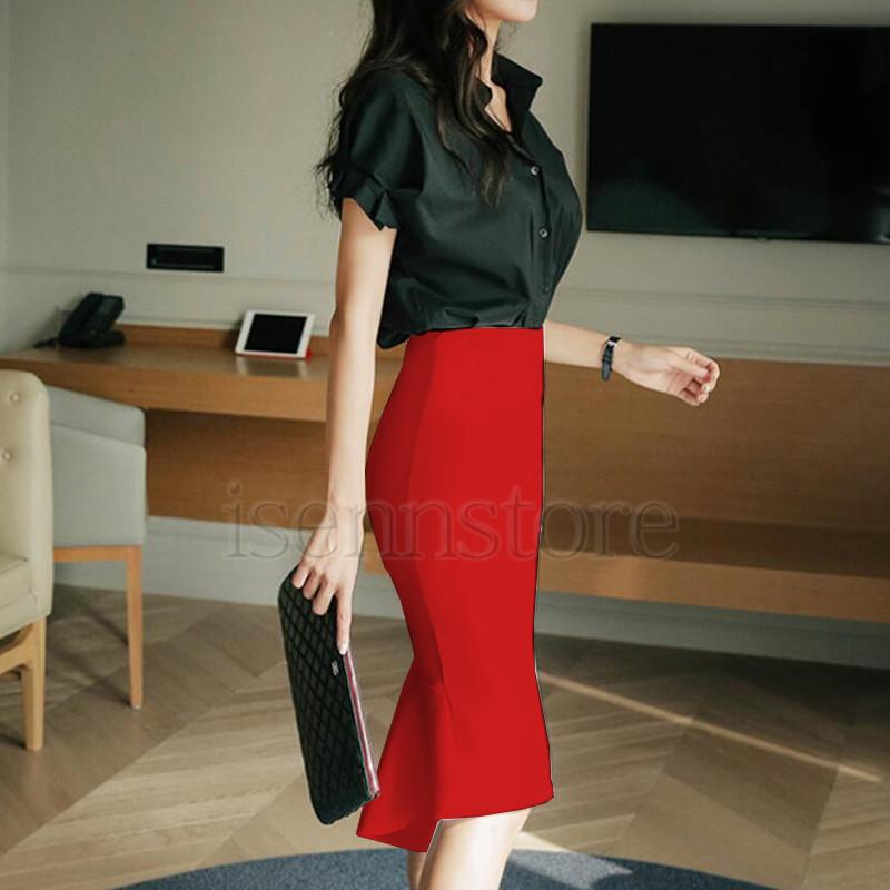 フィッシュテールスカート★ひざ丈★レディース　ふわふわ　ふんわり　ヒラヒラ フィッシュテールスカート 春 スカート フィッシュテール フレア